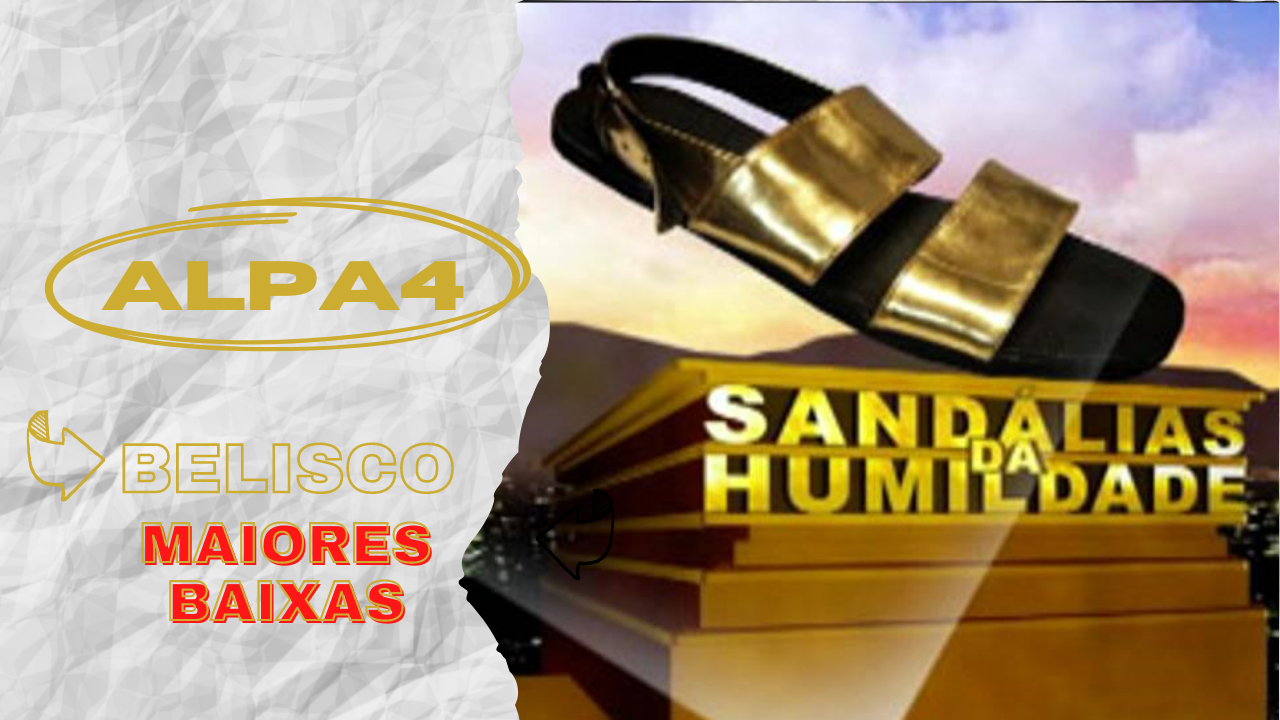$ALPA4 - Sandália da Humildade em busca do Gain!